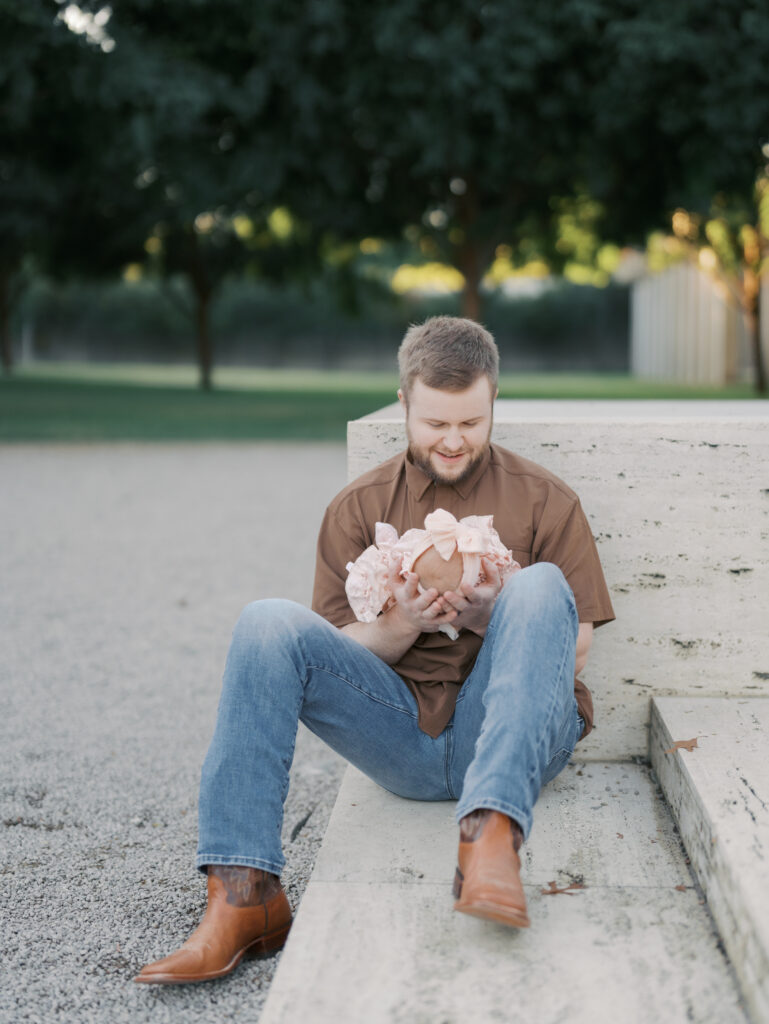 Fort Worth Outdoor Newborn Session