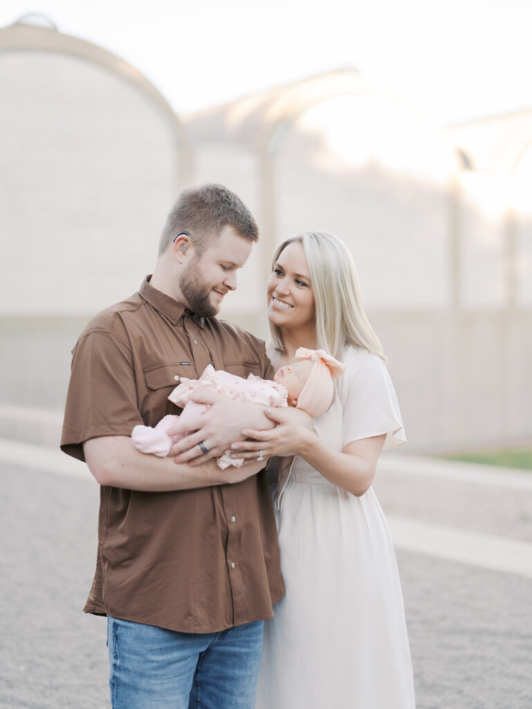 Fort Worth Outdoor Newborn Session