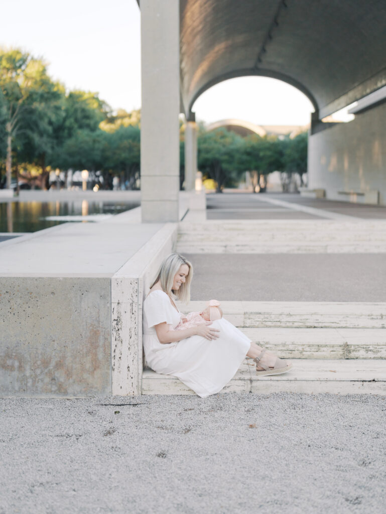 Fort Worth Outdoor Newborn Session