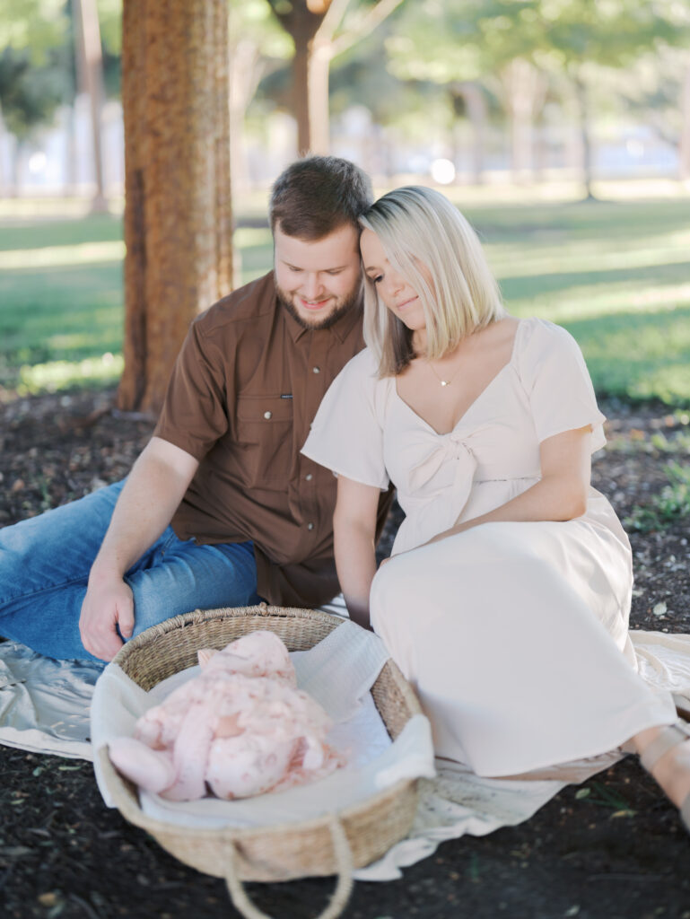 Fort Worth Outdoor Newborn Session