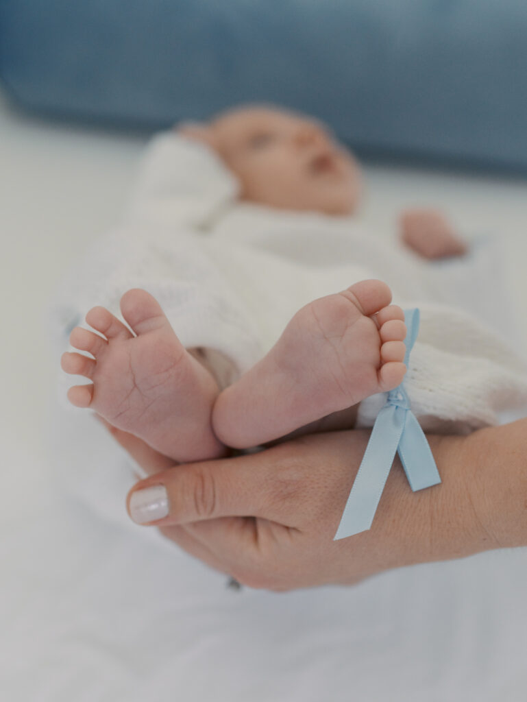 Colorado Springs Newborn Session baby's feet