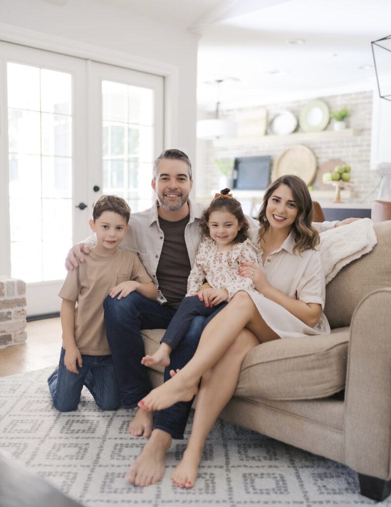 Colorado Springs Family in Home session with Lauren Bounds Photography