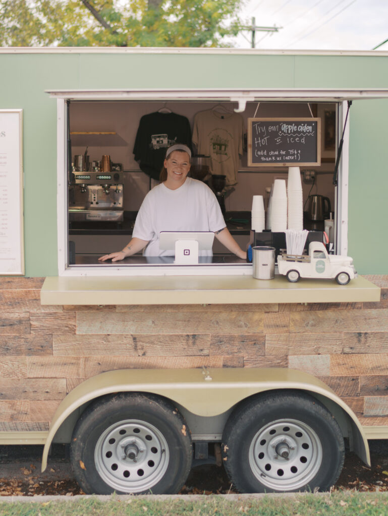Grace Owner of the Best Coffee Colorado Springs Good Gracious Coffee Trailer