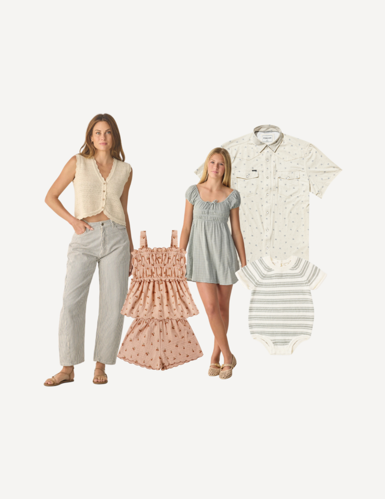 family outfit inspiration for colorado springs family photos