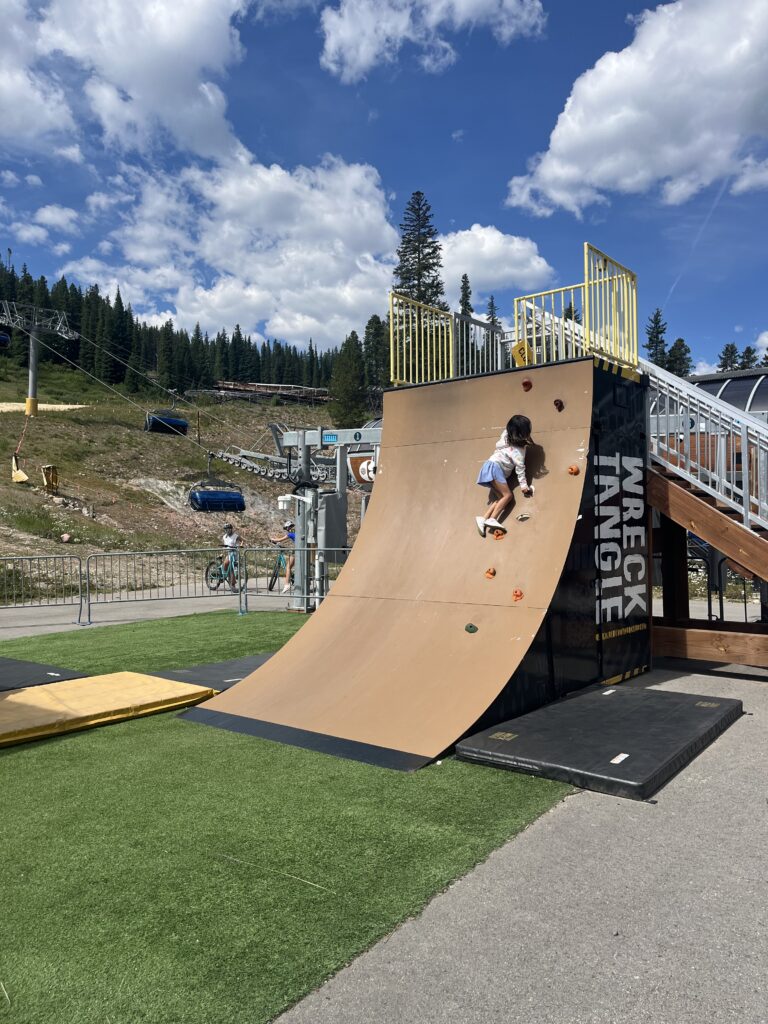 rock wall at copper mountain